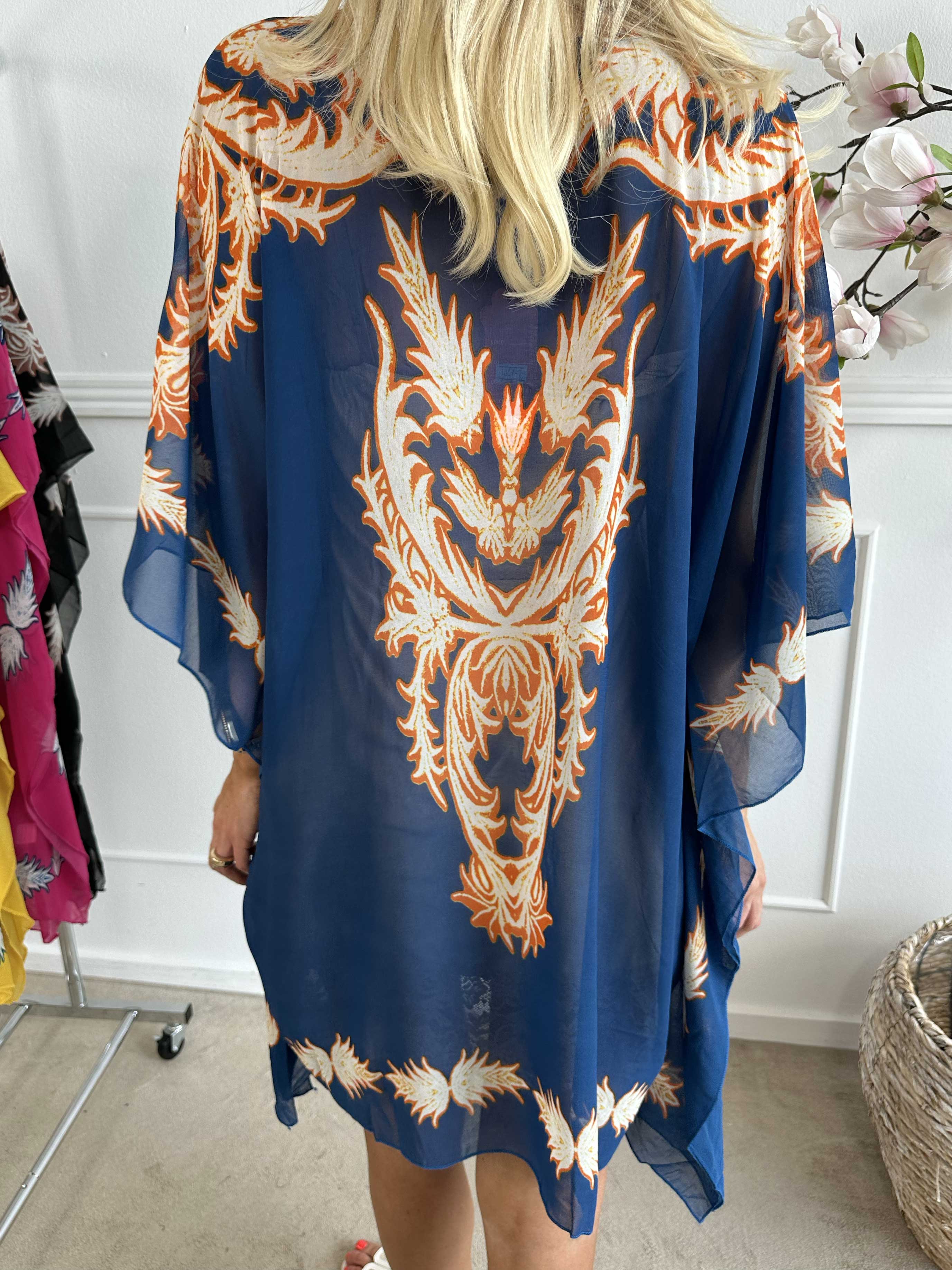 Josefina - Semitransparent tunika med dragsko